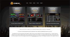 Desktop Screenshot of dexdj.co.uk